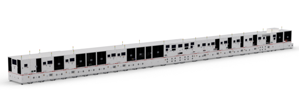 Flexible digital battery assembly line