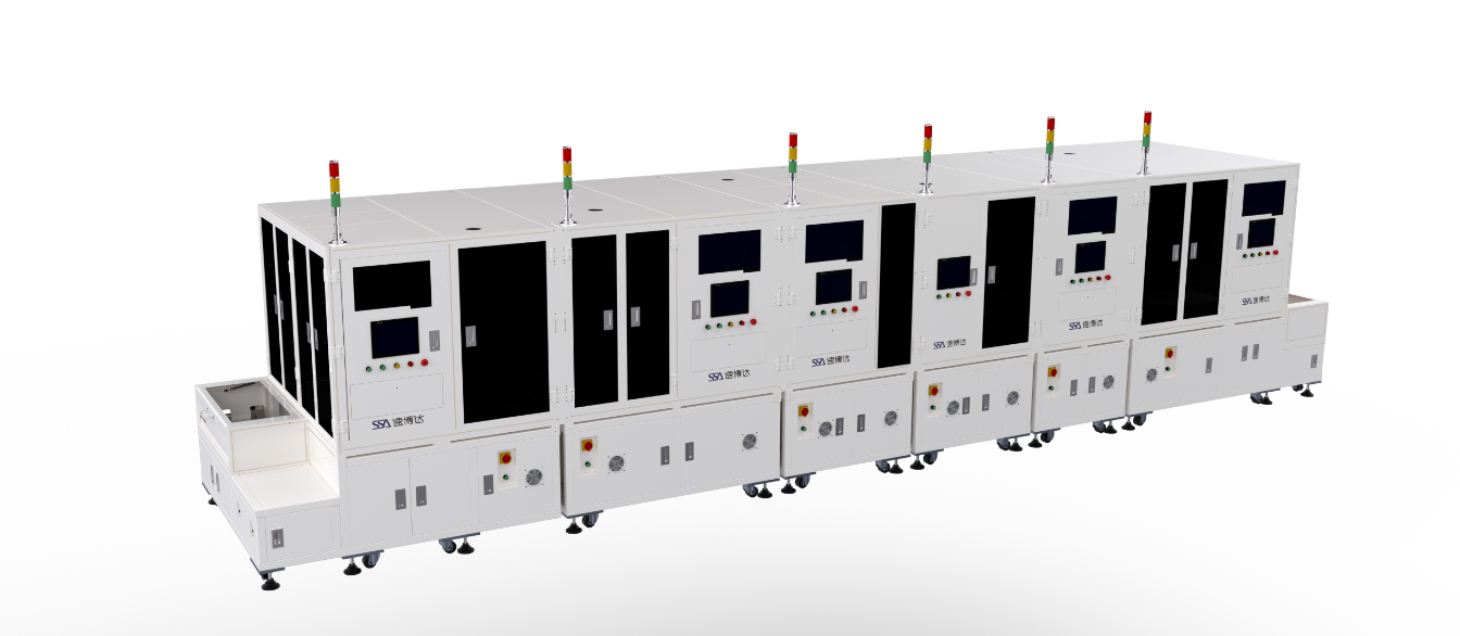 Fully automatic transfer printing and inkjet printing line (double-sided)